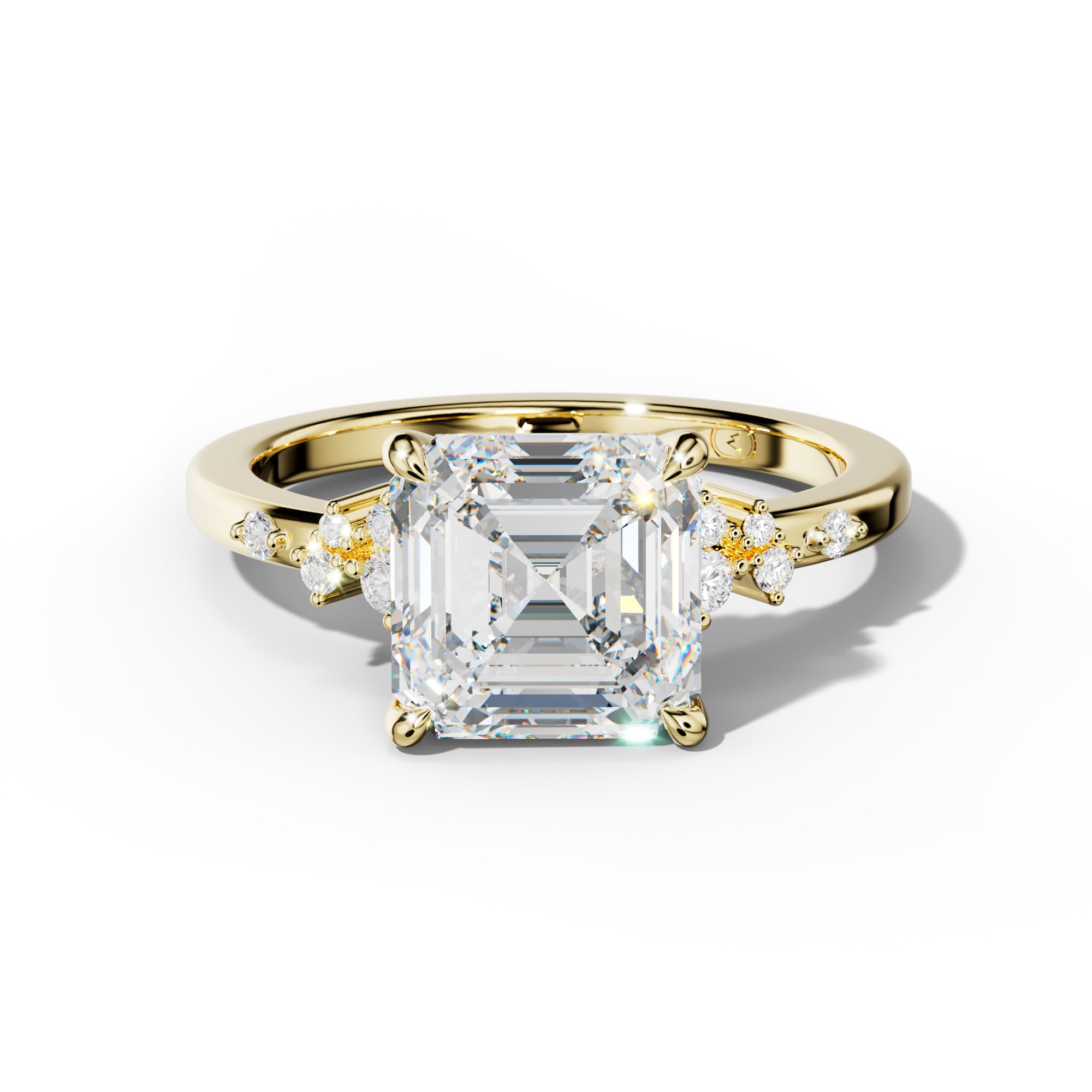 Elise Asscher Cut  Engagement Ring